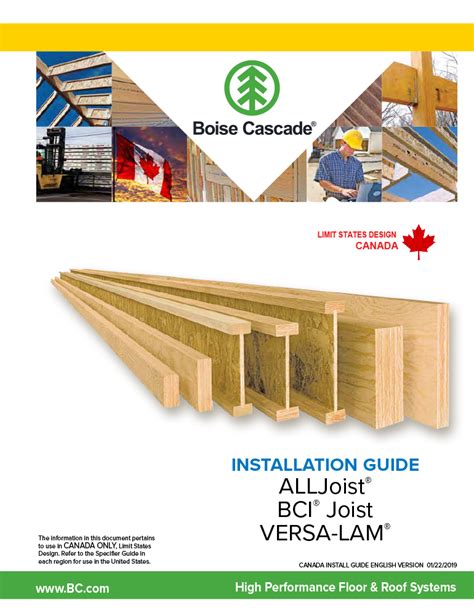 lv bci|versa lam beam span chart.